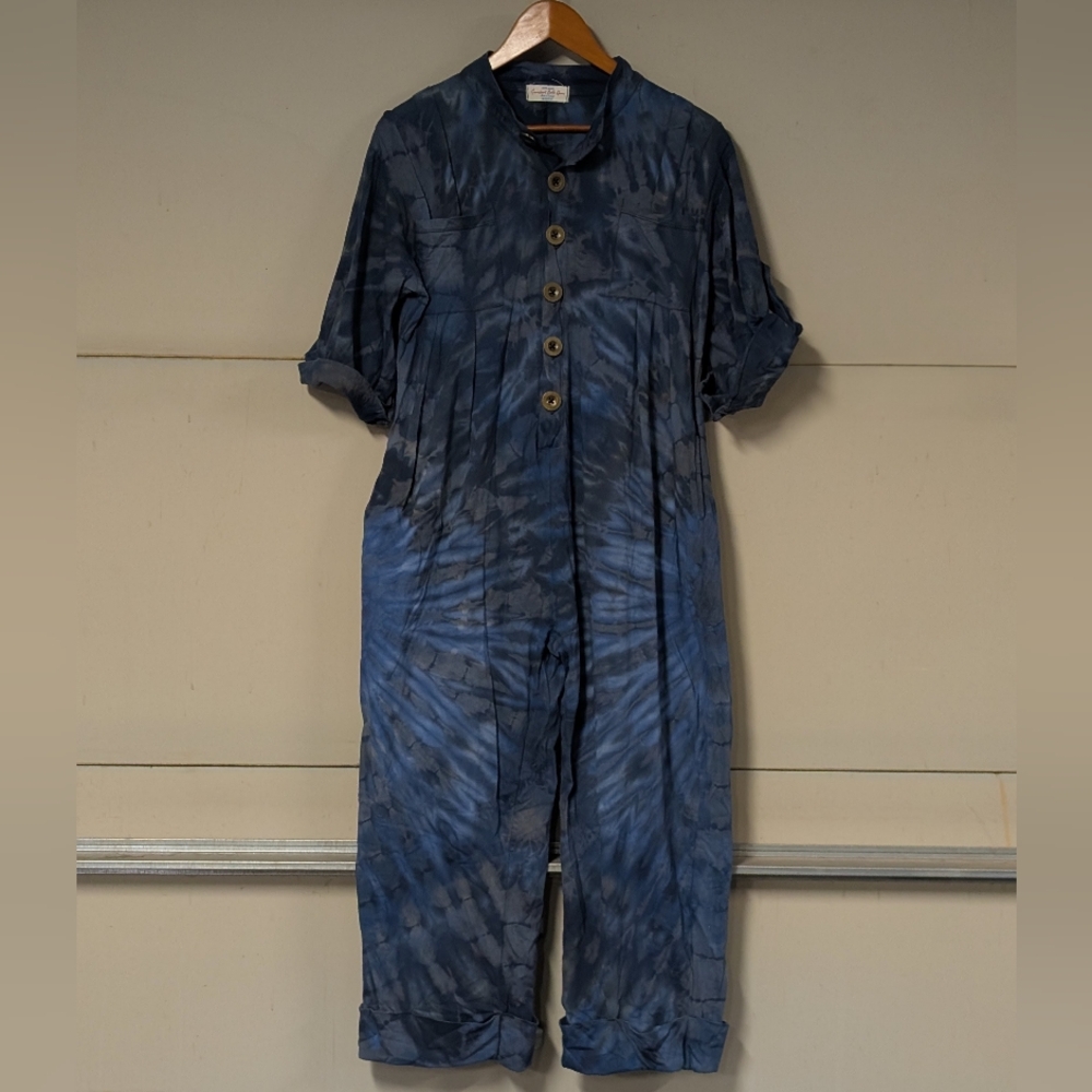 Gaerabert BOHO Queen Jumpsuit Womens Size OS Tie Dye Colorful